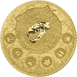 Germania Mint: Megafauna - Lew Jaskiniowy 1/10 uncji Złota 2026