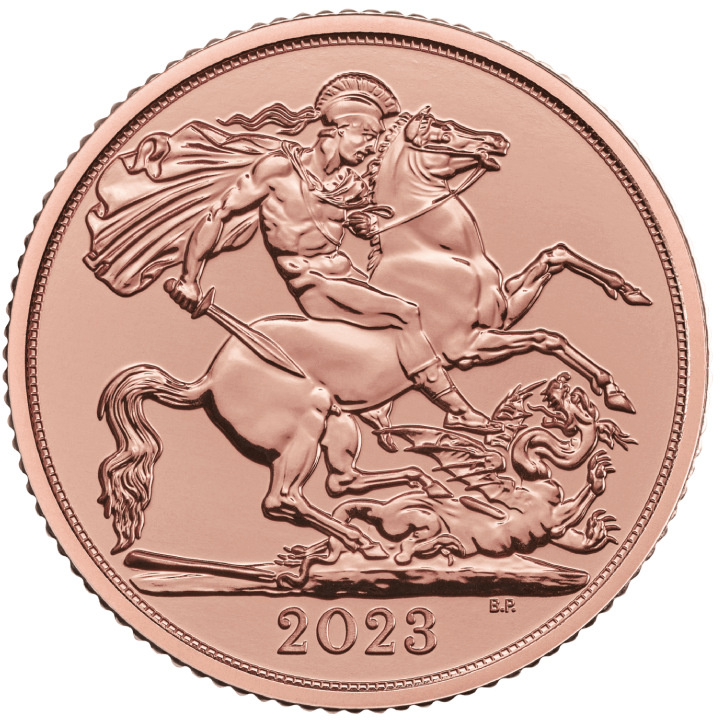 Great Britain: The Coronation Double Sovereign 2023 Gold Coin