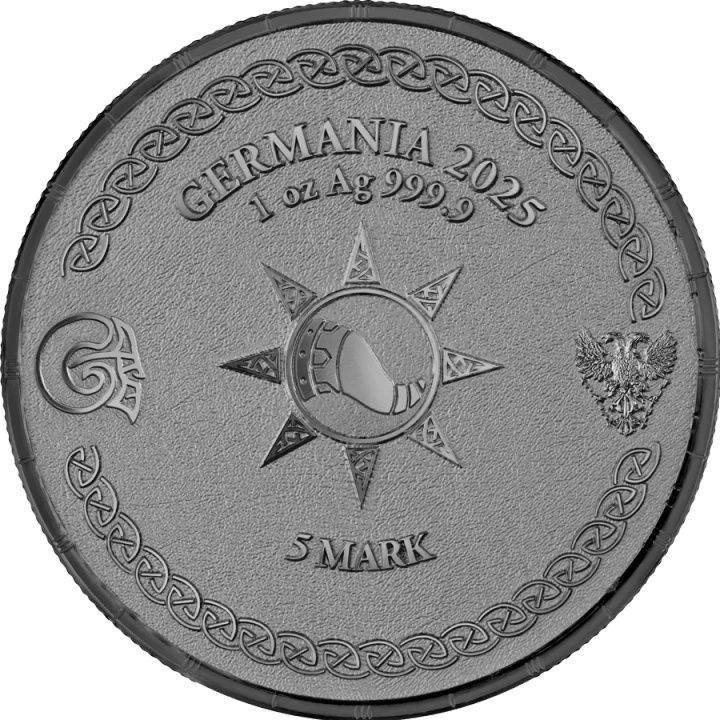 Ragnarök Heimdall 1 oz Silver 2025 Black Silver