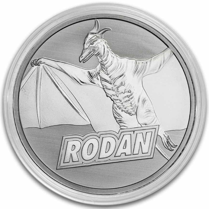 Niue: Godzilla vs Mostri - Rodan 1 oncia d'argento 2024