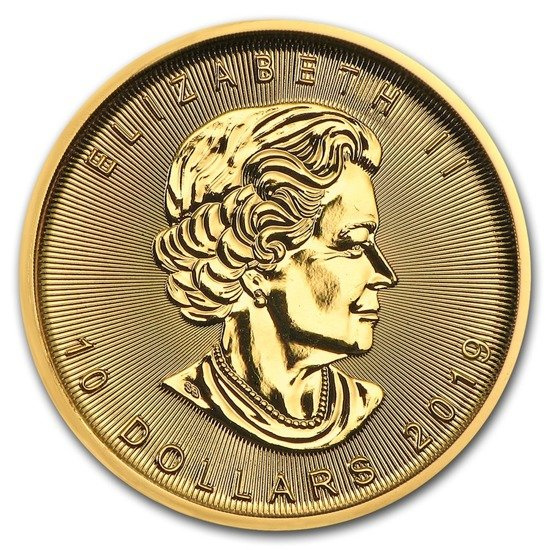Maple Leaf 1/4 oz Gold 2019