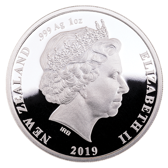 Tiritiri Matangi 1 uncia ezüst 2019 Proof