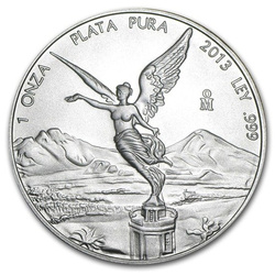 Diosa Mexicana de la Libertad 1 oz Plata 2013