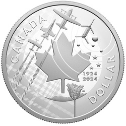 Canada: 100th Anniversary of the Royal Canadian Air Force Dollar Silver 2024 Proof Coin
