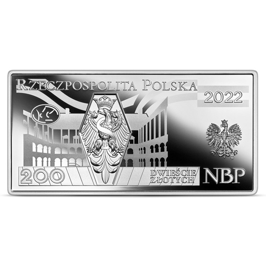 Billetes de circulación polacos - juego de monedas de plata 10 - 500 zloty 2022 Proof