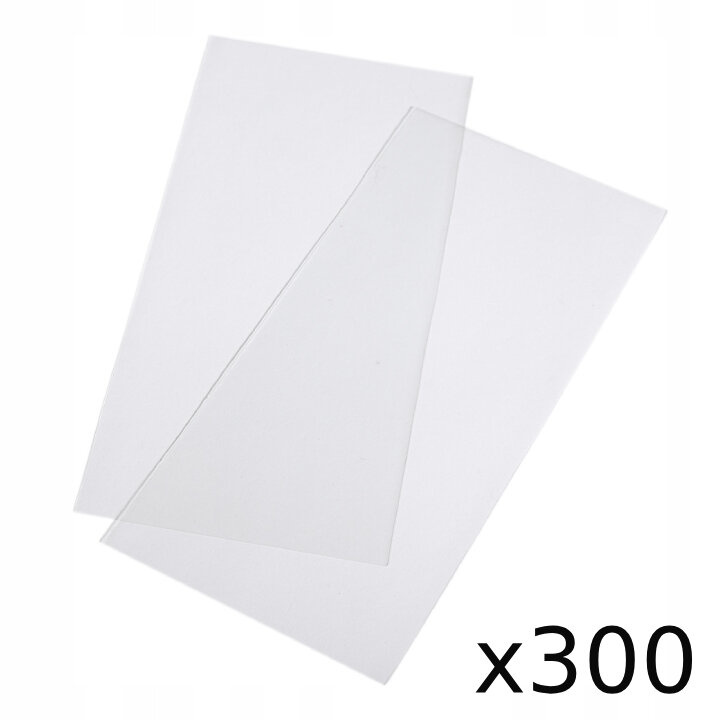 Pochettes pour billets (en cellophane) 90 x 170 mm 300 pièces