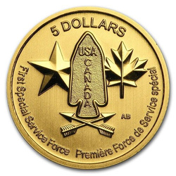 Special Service Force 1/10 oz Gold 2014