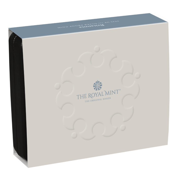 Britannia 1 uncja Srebra 2025 Proof