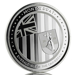 Montserrat: Emerald Isle of the Caribbean 1 oz Silver 2018