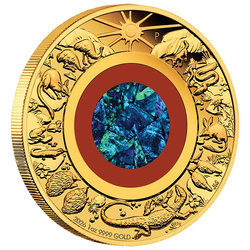 Wonders of Australia: The Outback, 1 onza de oro, 2026, Opal Proof