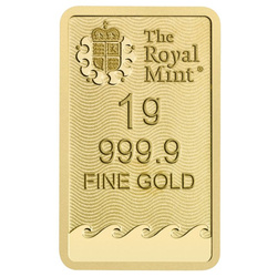 Lingotto The Royal Mint - Britannia 1 grammo Oro