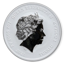 Tuvalu: Marvel - Wolverine 1 oz Silver 2021