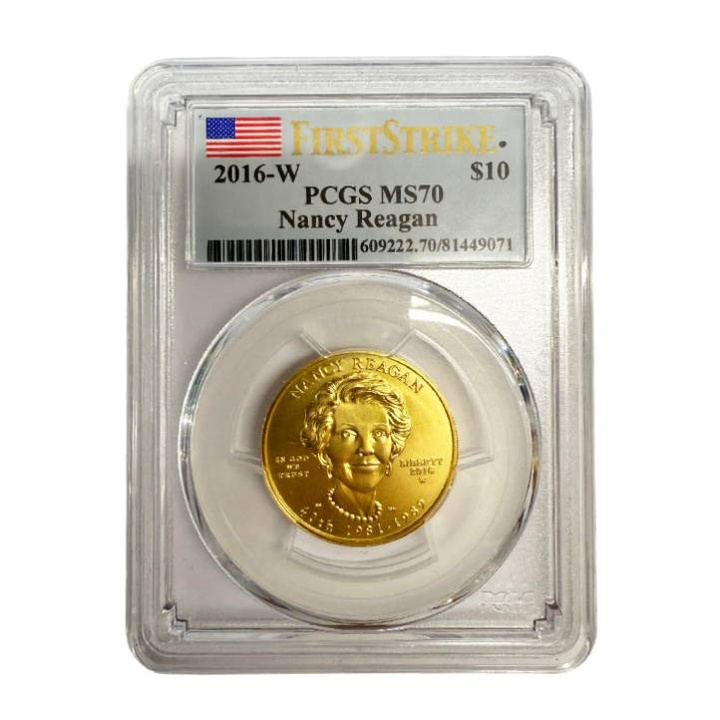 USA: First Spouse – Nancy Reagan 1/2 oz Gold 2008 First Strike