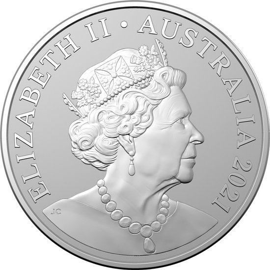 Outback Majesty: Australijski Kangur 1 uncja Srebra 2021