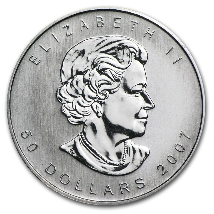 Kanadský javorový list 1 unce palladia Různé ročníky