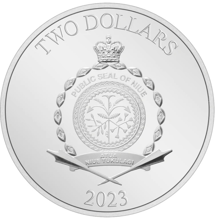 Niue: DC Comics - Superman 85th Anniversary Comic Book 1 oz Plata 2023 Proof