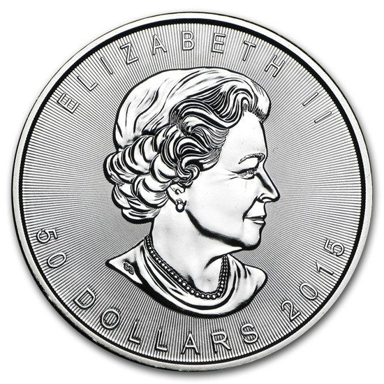 Feuille d'érable canadienne 1 once de palladium 2015