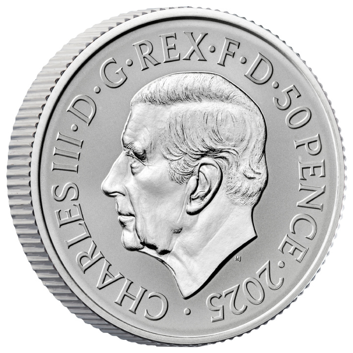 Britannia Four-Coin Silber Set 2025 Reverse Frosted