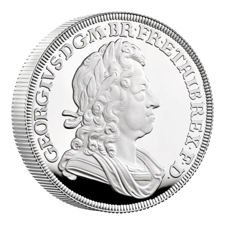 British Monarchs: King George I 2 once d'argento 2022 Proof