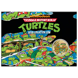 Tuvalu: Teenage Mutant Ninja Turtles 13,5 g Brązu Aluminiowego 2025