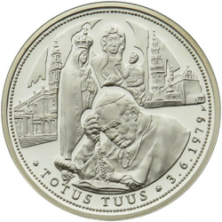 Medalla Juan Pablo II - Totus Tuus 06/03/1979 Plata Proof
