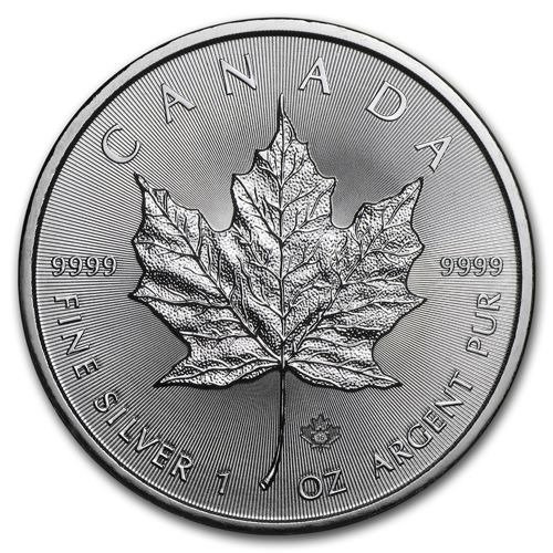 Maple Leaf 1 oz Silber verschiedene Jahre