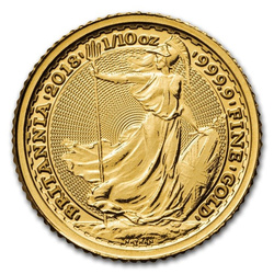 Britannia 1/10 oz Gold 2018