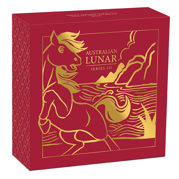 Perth Mint: Lunar III – Rok koně 1/10 unce zlata 2026 Proof