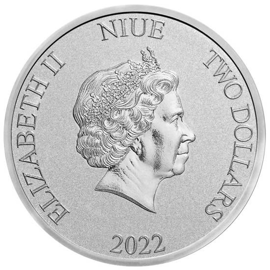 Niue: Disney - Lady and the Tramp 1 oz Silber 2022