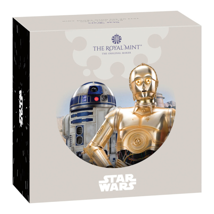 Star Wars: R2-D2 and C-3PO 50p Gold 2023 Proof