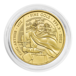 Myths & Legends: King Arthur 1 oz Gold 2023