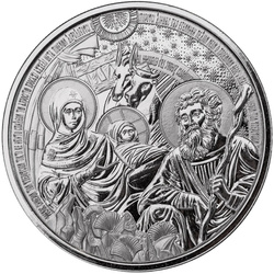 Medalla -The Bethlehem Nativity 1 oz Plata Prooflike