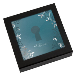Islas Cook: Key to my Heart Moneda de Plata 2022 en Ultra Alto Relieve Anticuada de 1 oz