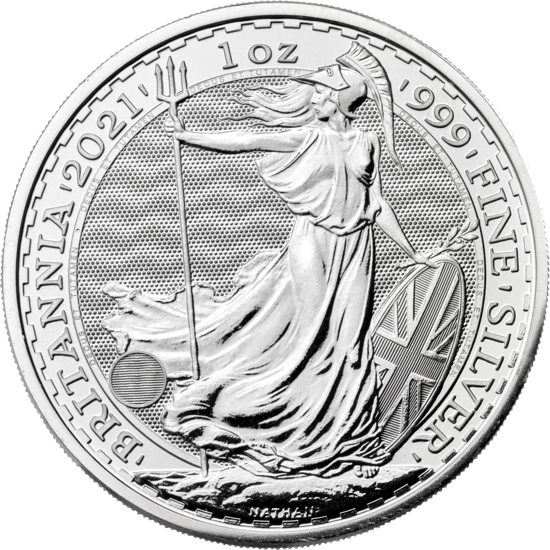 Britannia 1 uncja Srebra 2021 (Milkspot)