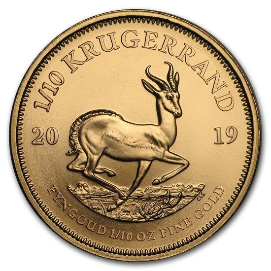 Krugerrand 1/10 oz Gold 2019