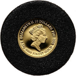 Pius X 1/25 uncia arany 2008 Proof