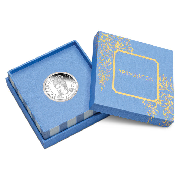 Perth Mint: Bridgerton – Königin Charlotte, 1/2 Unze Silber, 2026, Proof