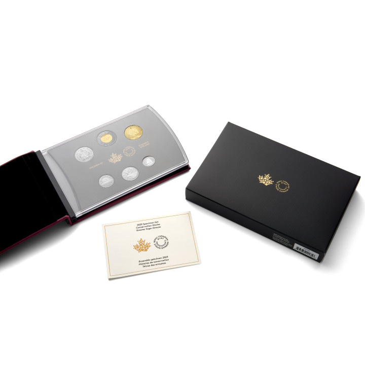 Canada: Conservation Stories - Greater Sage-Grouse 6 Coin 2023 Set Specimen