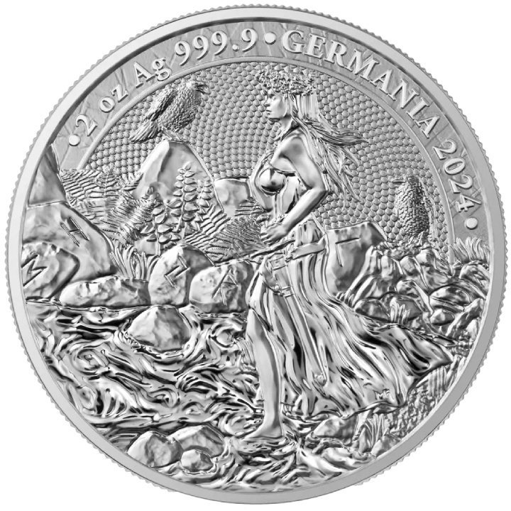 Germania 2 uncje Srebra 2024