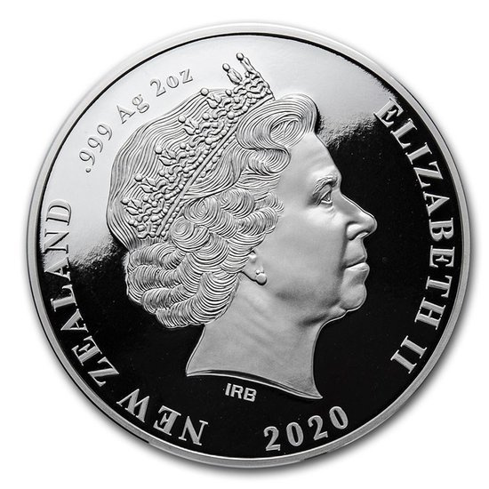 Pingwin Czubaty 2 uncje Srebra 2020 Proof