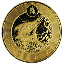 Cayman Islands: Marlin 1 oz Gold 2020