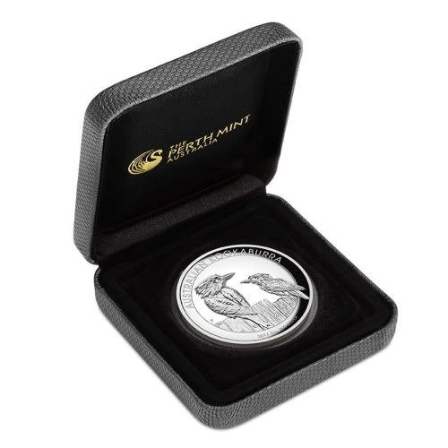 Kookaburra 5 oz Silver 2017 Proof High Relief