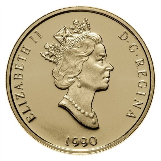 25e anniversaire du drapeau canadien 1990 Proof