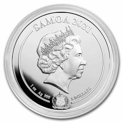 Samoa: Steve McQueen - The King of Cool 1 oz Silver 2021