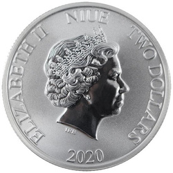 Niue Jurassic Park - T-Rex 1 oz Silber 2020