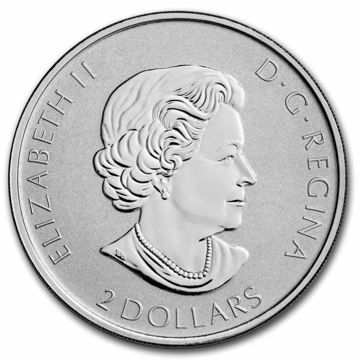 Canada: Animal Portraits – Wald-Karibu 3/4 Unze Silber 2020