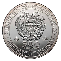 Arka Noego 1 uncja Srebra 2011