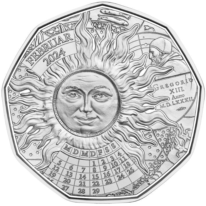 Moneda de Año Nuevo - Lucky Leap 5 Euro Plata 2024