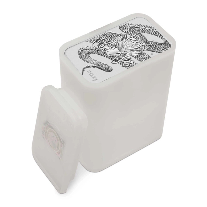 Dragon Rectangular Coin 1 oz Silver 2025