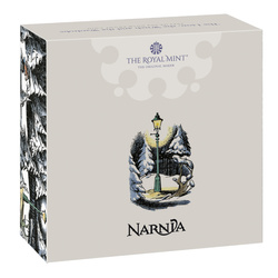 El león, la bruja y el viejo armario 50p Oro 2023 Proof